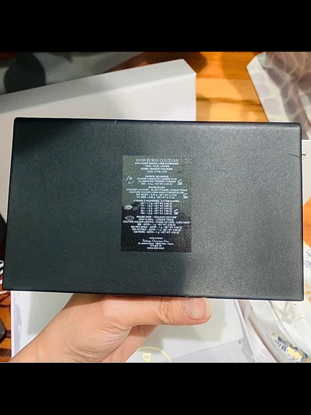 ✨ LIMITED EDITION ✨ Dior Écrin Couture Iconic Eye Makeup Palette - Picture 5 of 5